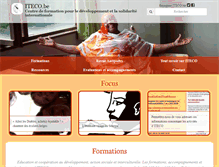 Tablet Screenshot of iteco.be